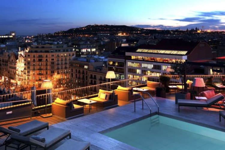Rooftop terrace